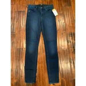 Paige Dark Wash Verdugo Ultra Skinny Blue Denim Jeans, Size 28